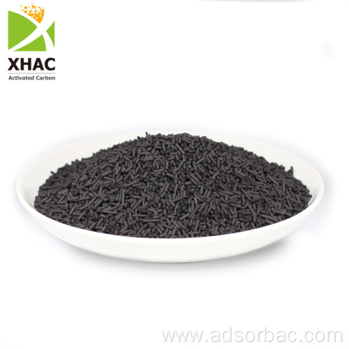 High iodine value coal pellet activated carbon
